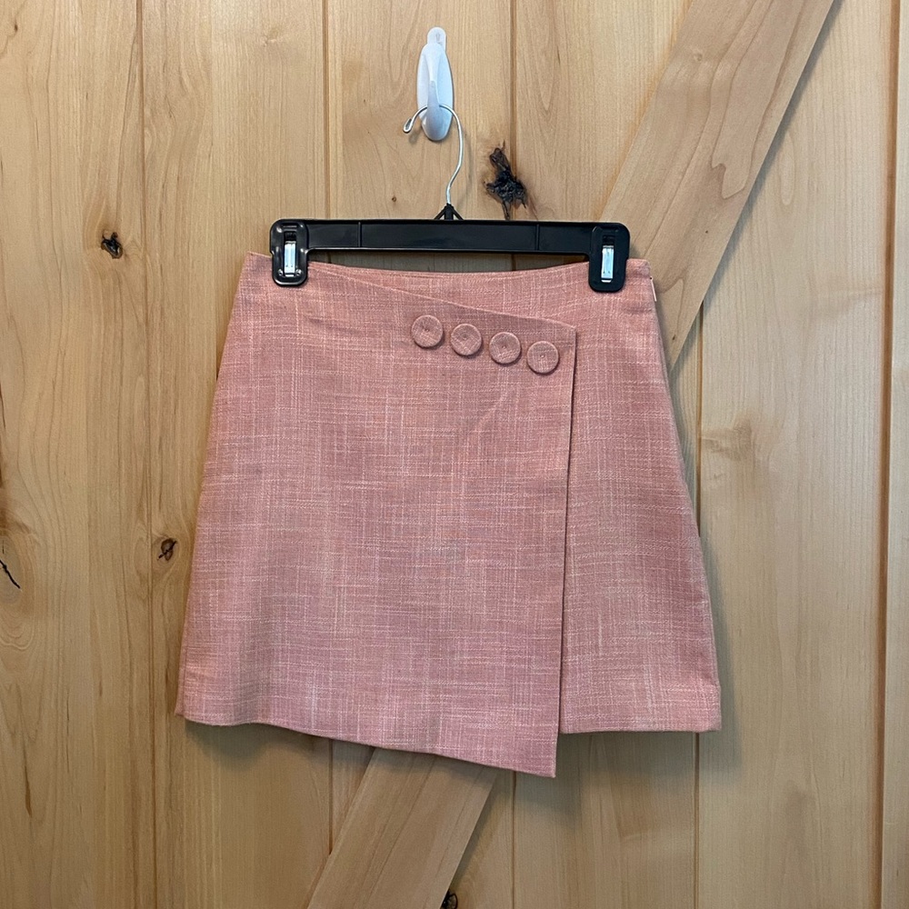 Pastel pink mini skirt from Mango size extra small